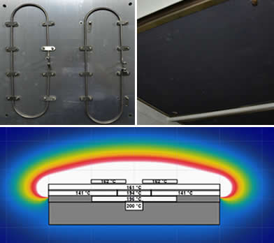 IR Curing Oven Heating system